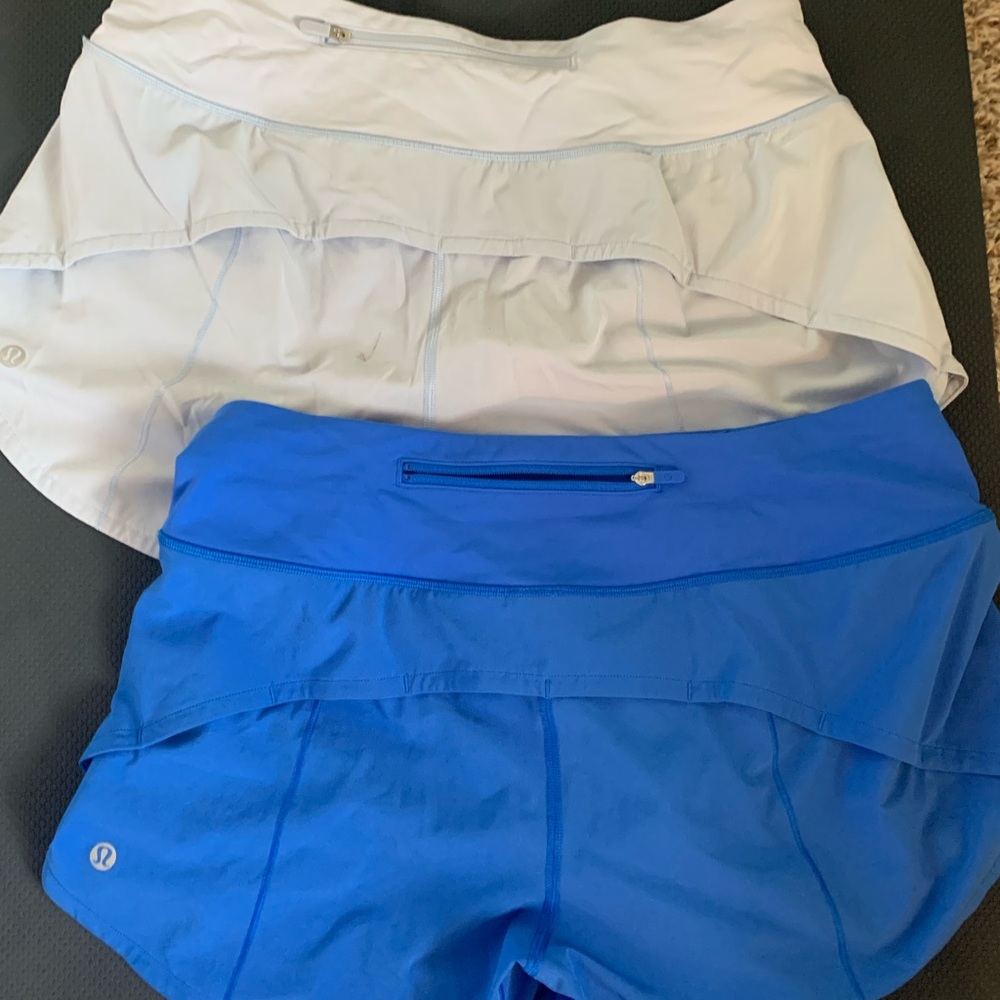 Lululemon Speed Up Shorts 8 Tall